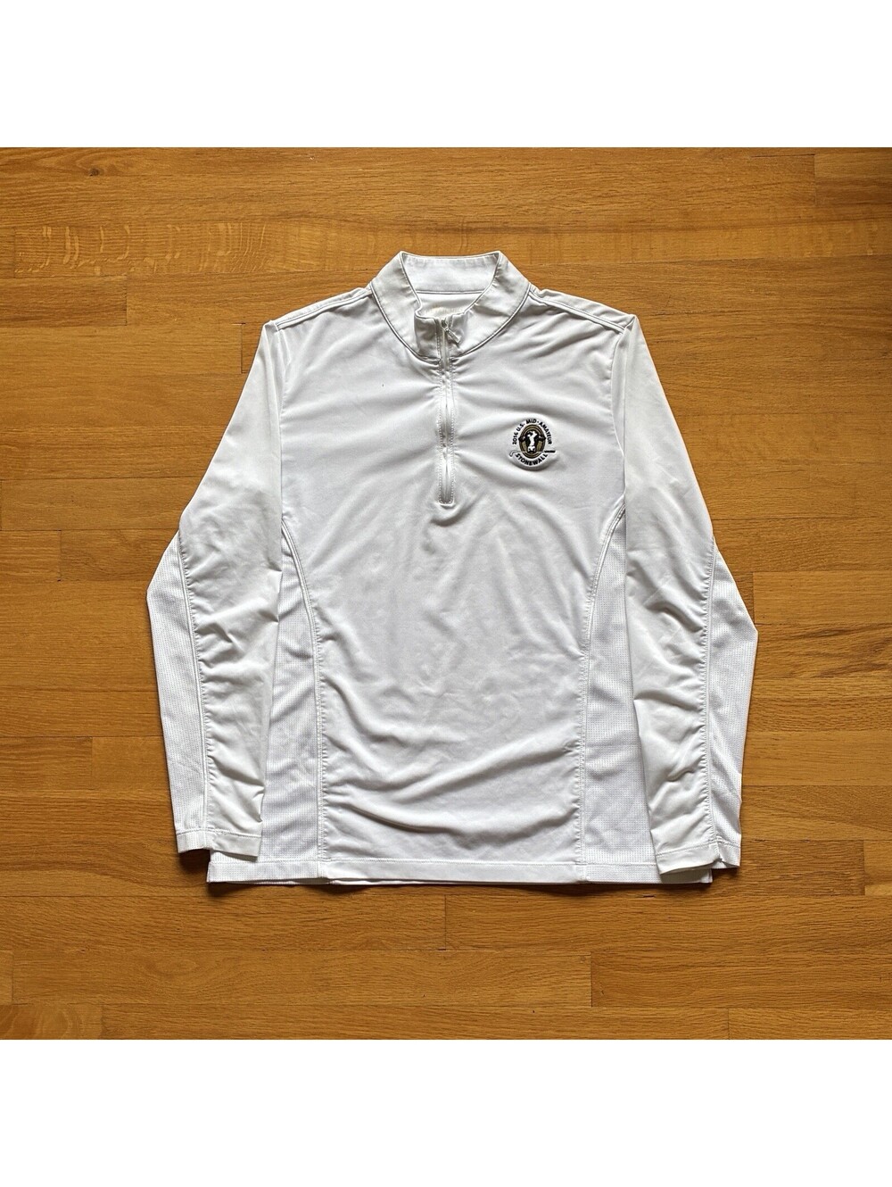 Peter Millar 2016 U.S. Mid-Amateur Stonewall Quarter Zip Women’s L White Golf